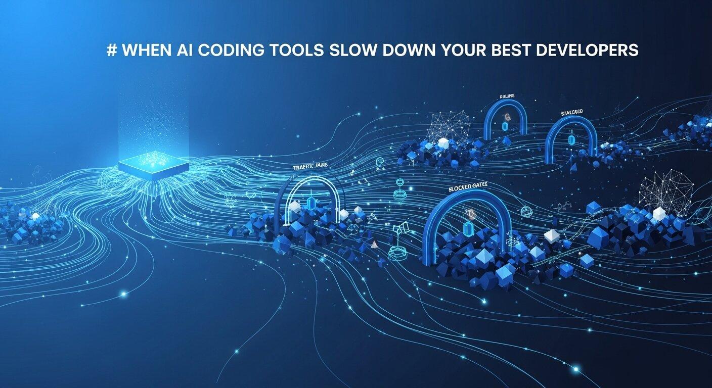 Cuando las Herramientas de Codificación de IA Ralentizan a tus Mejores Desarrolladores